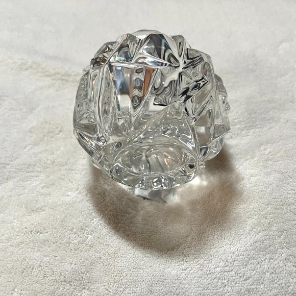 Tiffany & Co Crystal Rock Cut Votive Holder Vintage – NIB - Opened for Pix - Picture 2 of 14